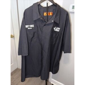 The Lacs 6XL Dirt Rock Mechanic Style Short Sleeve Band Merch Outlaw Country EUC